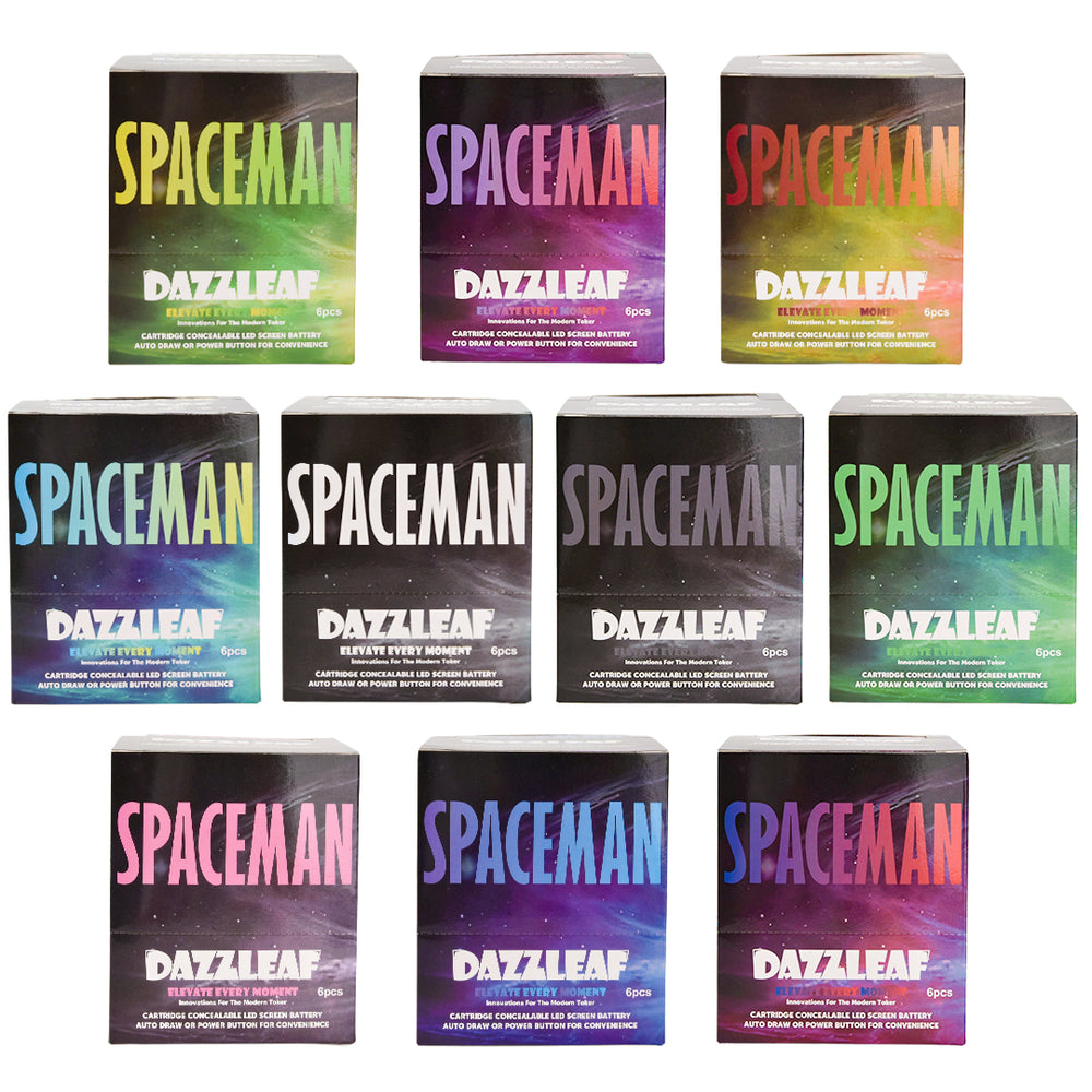 SPACEMAN 510 Cartridge Concealable VV 550mAh PreHeat LED Screen Battery